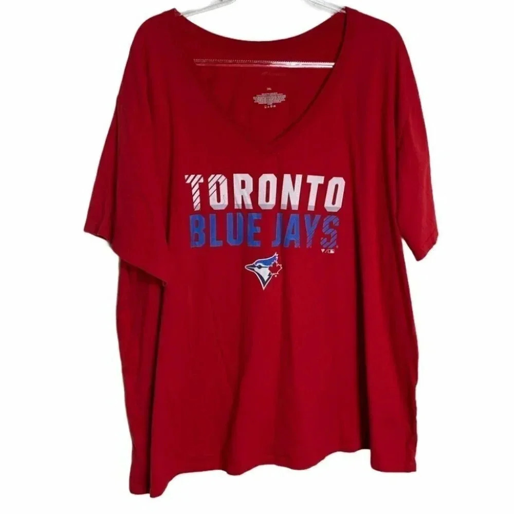 Fanatics 3XL Toronto Blue Jays V-neck shirt‎
